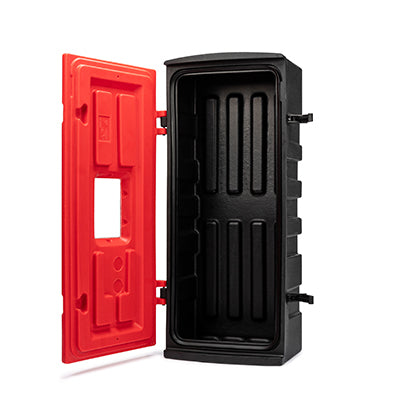Slökkvitækjakassi með framhleðslu 950 x 445 x 280mm – FyterTech FEBFL950 – mynd 3