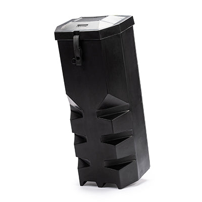 Slökkvitækjaskápur með topphleðslu 750 x 310 x 320mm Svartur – FyterTech FEBTL750B – mynd 5