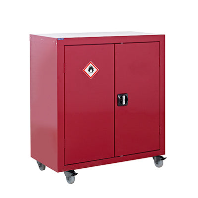 Færanlegur skápur fyrir eldfim efni með 1 hillu - (h) 1040mm – FyterTech FLC109046M – mynd 2