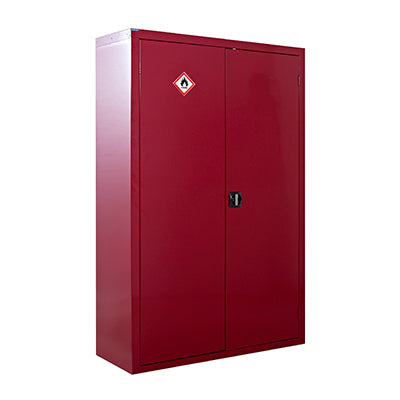 skápur fyrir eldfima vökva- með 3 hillur- 1800mm – FyterTech FLC181246F – mynd 2