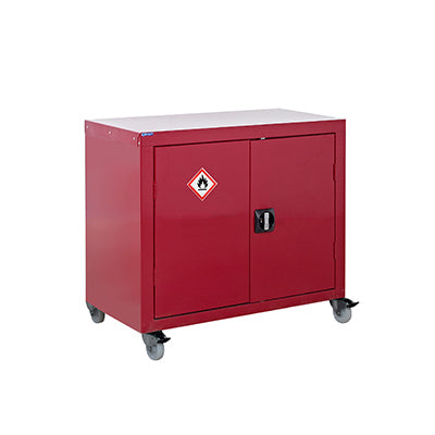 Færanlegur skápur fyrir eldfim efni með einni hillu - (h) 840mm – FyterTech FLC849046M – mynd 2