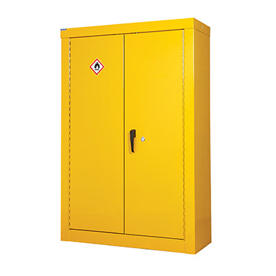öryggisskápur fyrir hættuleg efni- með 3 hillur- 1800mm – FyterTech HSC181246F – mynd 2