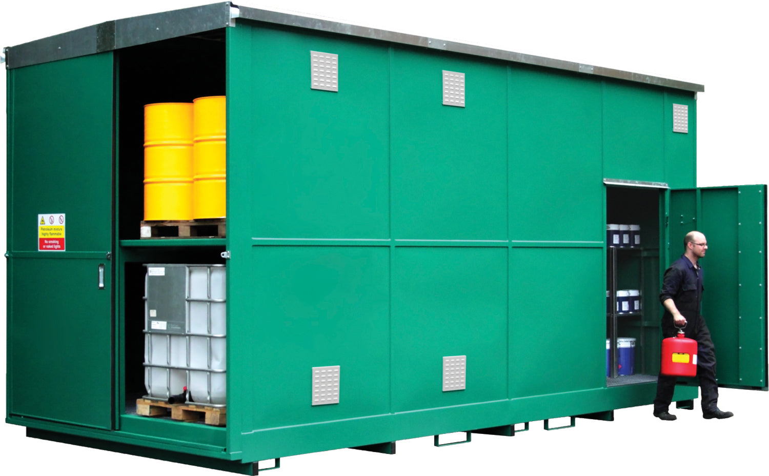 Multi Purpose 16 x tunnur And Walk In Storage – FyterTech M16DMPWIS – mynd 2
