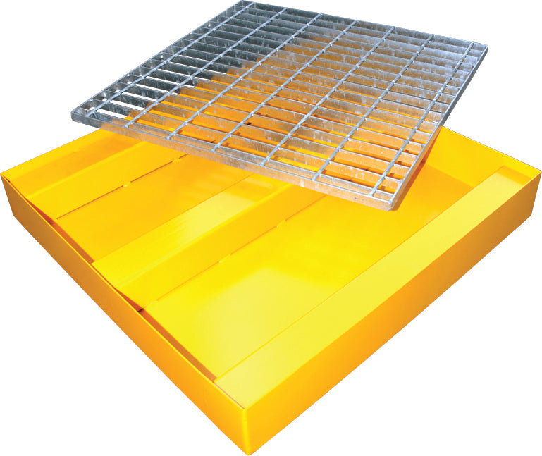 með innbyggðri lekavörn Floor Matt 1 x 205L tunna – FyterTech M1DBFM – mynd 2