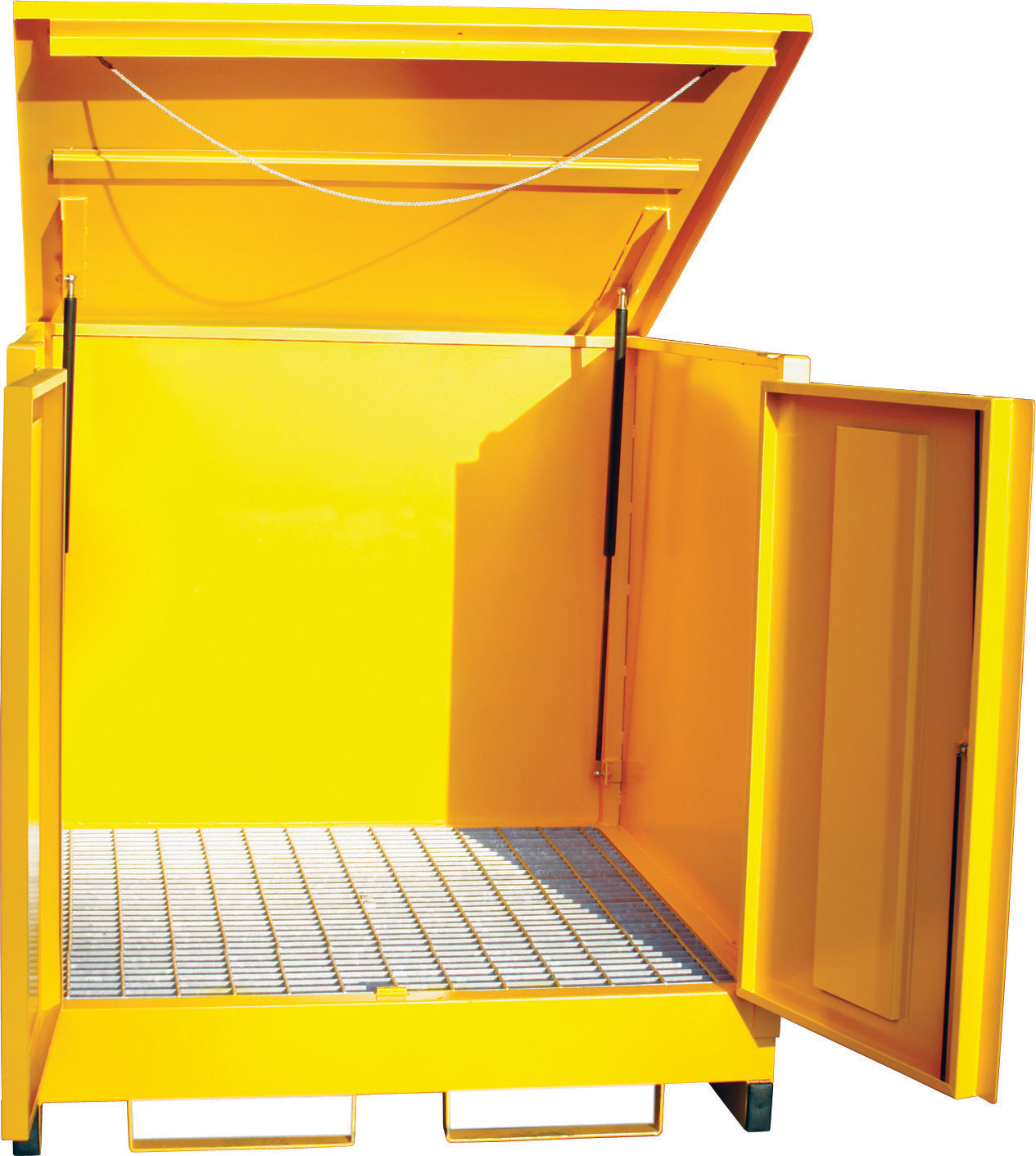 External Store 4 x 205L tunnur Lid & Doors – FyterTech M4DESLD – mynd 2