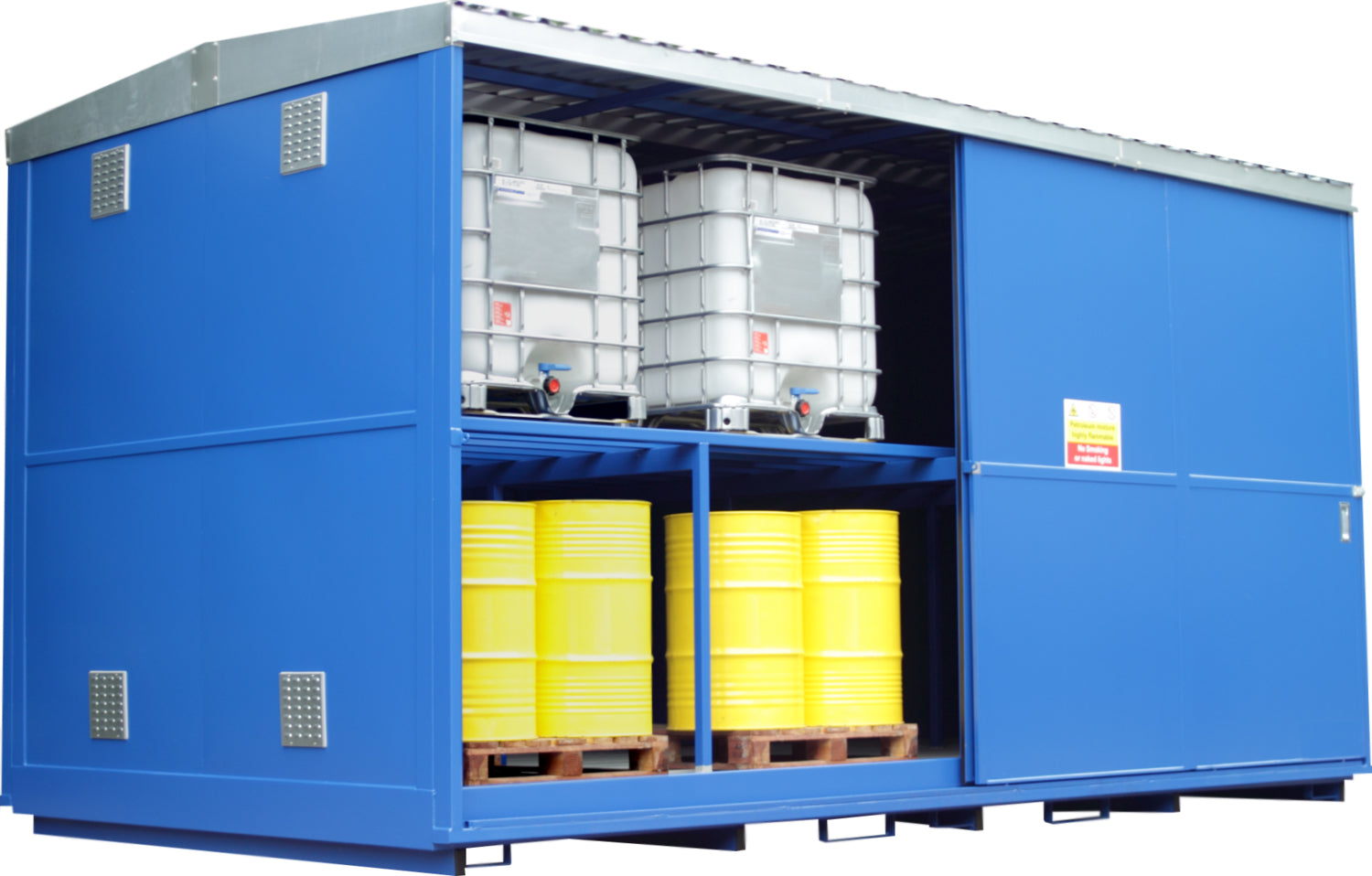 64 x tunnur/16 x Ibc Store With rennihurðir – FyterTech M64D16ISU – mynd 2