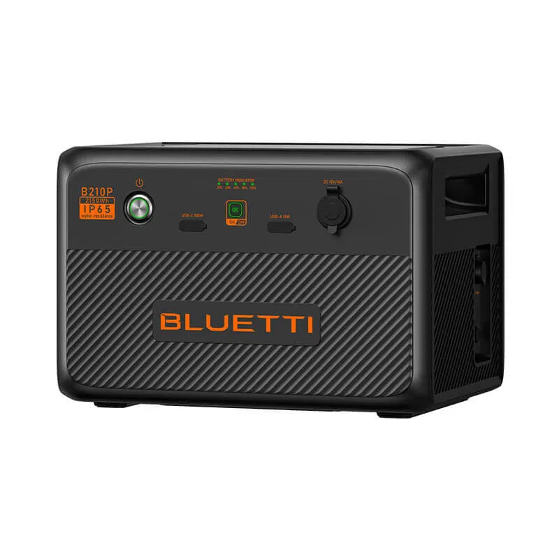 BLUETTI B210P Orkubanki - Stækkun - Vatnsvarinn IP65