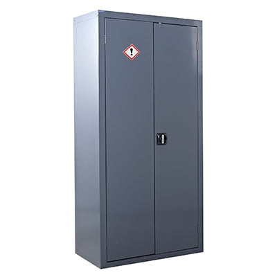 CoSHH Cupboard - Inc. 3 Shelves - (h) 1800 x (w) 900mm | Efnavöruskápar