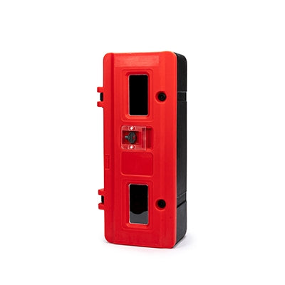 Fire extinguisher break-glass box 700 x 300 x 255mm | Efnavörgeymslur Stærri/úr stáli