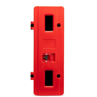 Fire extinguisher break-glass box 830 x 310 x 265mm | Efnavörgeymslur Stærri/úr stáli
