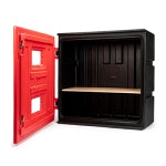 Fire extinguisher break-glass box 900 x 930 x 420mm | Skápar og standar fyrir slökkvitæki