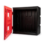 Fire extinguisher break-glass box 900 x 930 x 420mm | Skápar og standar fyrir slökkvitæki