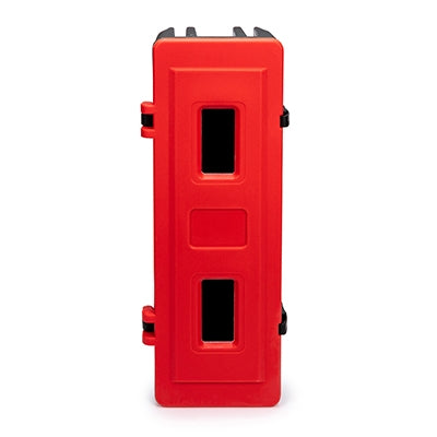 Fire extinguisher box front loader 830 x 330 x 265mm | Efnavörgeymslur Stærri/úr stáli