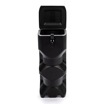 Fire extinguisher box top loader 640 x 250 x 270mm Black | Skápar og standar fyrir slökkvitæki