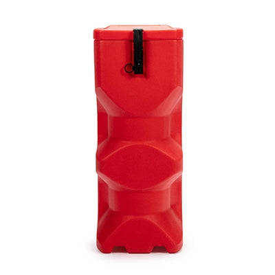 Fire extinguisher box top loader 640 x 250 x 270mm Red | Skápar og standar fyrir slökkvitæki