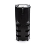Fire extinguisher box top loader 750 x 310 x 320mm Black | Efnavörgeymslur Stærri/úr stáli