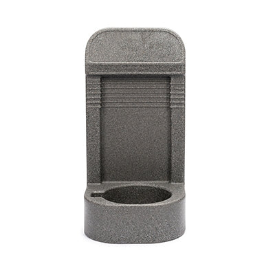 Fire extinguisher stand single 620 x 310 x 265mm Grey | Efnavörgeymslur Stærri/úr stáli