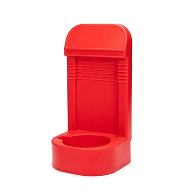 Fire extinguisher stand single 620 x 310 x 265mm Red | Efnavörgeymslur Stærri/úr stáli