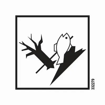 Merki – sjávarmengandi efni – sjálflýsandi skilti 250 x 250 mm