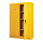 Hazardous Security Cupboard - Inc. 3 Shelves - (h) 1800mm | Efnavöruskápar