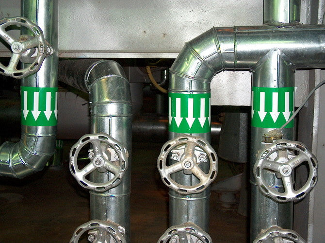 A-SPE AS10 rörmerkingar Eco – sérprentað límband, 25 m