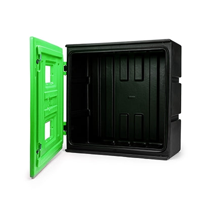 Safety box front loader break-glass 900 x 930 x 420mm | Efnavörgeymslur Stærri/úr stáli