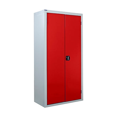 Workplace Cupboard - Inc. 3 Shelves - (h) 1800 x (w) 900mm | Efnavöruskápar