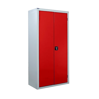 Workplace Cupboard - Inc. 3 Shelves - (h) 1800 x (w) 900mm | Efnavöruskápar