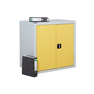 Workplace Cupboard - Inc. 2 Shelves - (h) 900 x (w) 900mm | Efnavöruskápar