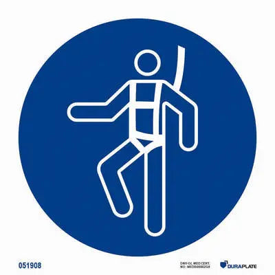 Notið öryggisbelti – sjálflýsandi skilti 150 x 150 mm
